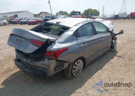 2021 Hyundai Accent Sel from USA, damaged, VIN 3KPC24A61ME138502